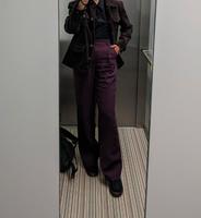 Zara Anzughosen wide leg pflaume Lila gr. S weites Bein lang Wiesbaden - Mainz-Kostheim Vorschau