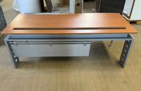 Schreibtisch Buche/ Silber 200x80cm Nordrhein-Westfalen - Bottrop Vorschau