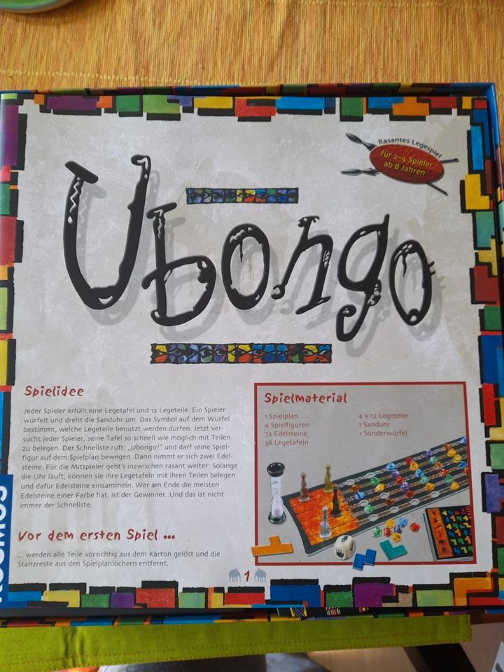 Rasantes Legespiel "Ubongo" in Hamburg
