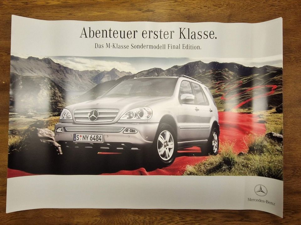 Mercedes M-Klasse Final Edition W 163 Poster in Hüllhorst