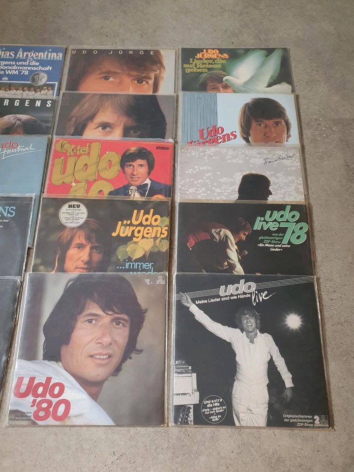 SCHALLPLATTEN VINYL SAMMLUNG UDO JÜRGENS LP'S TOP PLATTEN in Hameln