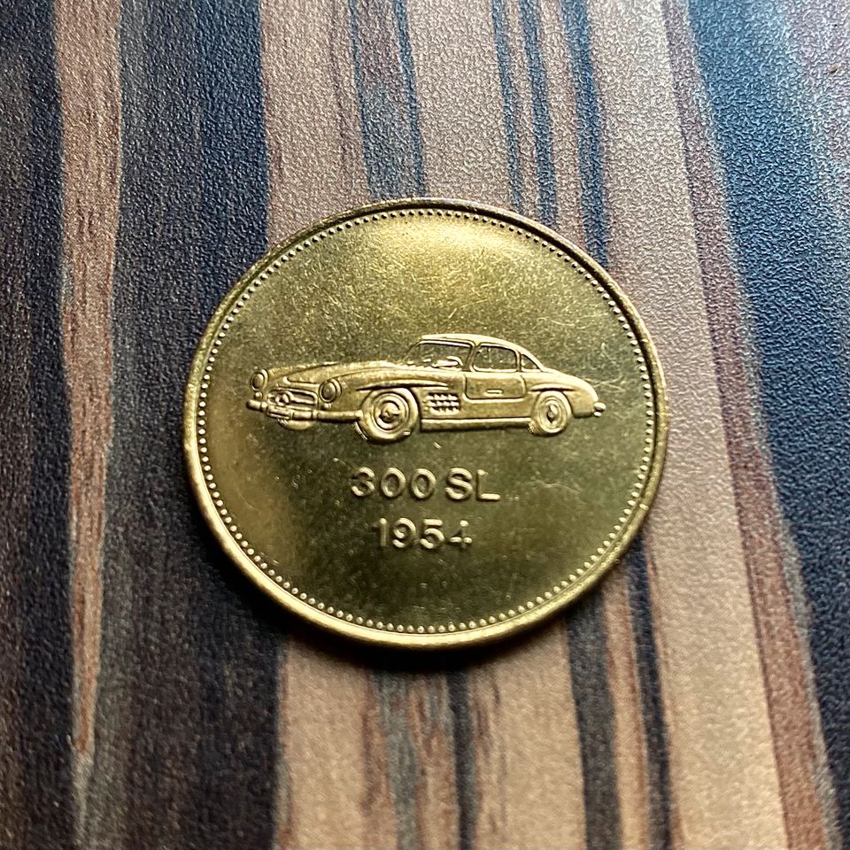 W198 300SL Münze Daimler Benz Token in München