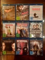 Verschiedene Blockbuster Blu-Ray Filme Deadpool Dark Knight Bayern - Thannhausen Vorschau