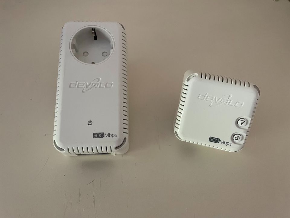 Devolo 500 Powerline Adapter dLAN 500 duo+  und 1Extender in Mönchengladbach