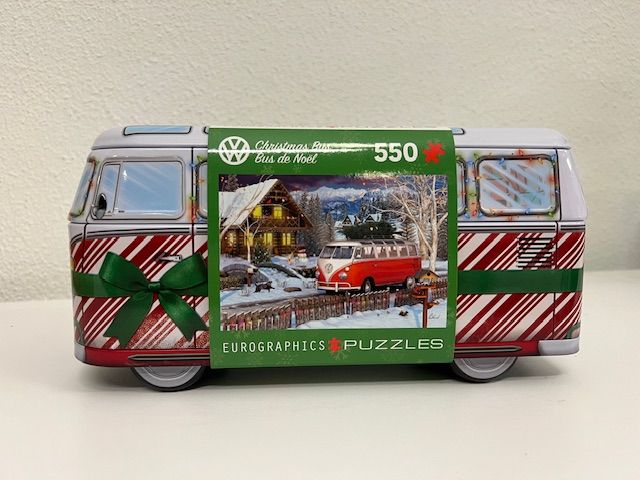 NEU Puzzle VW Bulli Weihnachtsedition in Borna