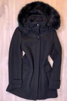 Esprit Mantel mit Wollanteil/Fake Fur Fellkragen Schwarz Gr.36 Nordrhein-Westfalen - Niederkrüchten Vorschau