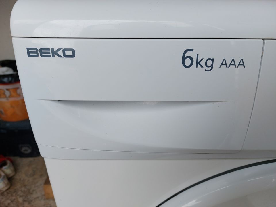 Waschmaschine ♥️ Beko AAA ⭐ 6 kg ⭐ 1600 U/min⭐Unterbaufähig in Markt Schwaben