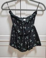 Schulterfreies bandeau Top mit Blumenmuster Niedersachsen - Hermannsburg Vorschau
