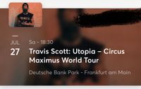 3x Travis Scott Utopia Tickets für Frankfurt (Sitzplätze) Mitte - Wedding Vorschau