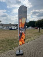 Beachflag Werbefahne Döner Kebab Werbung Fahne Banner ⭐ NEU Nordrhein-Westfalen - Troisdorf Vorschau