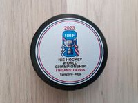 Eishockey Puck WM 2023, made in Tschechien, Rubena Nordrhein-Westfalen - Enger Vorschau