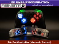 Nintendo Switch LED-Kit Umbau für Pro Controller - Beleuchtung Sachsen - Rossau (Sachsen) Vorschau