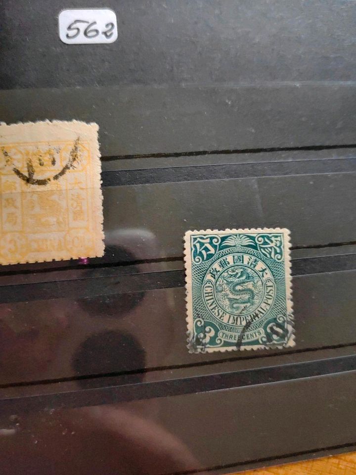 3 Briefmarken von China Qing-Dynastie Sammeln selten Rarität in Bielefeld