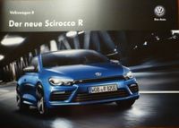 Scirocco R  2014  Auto Broschüre Katalog Prospekt Bayern - Erlangen Vorschau
