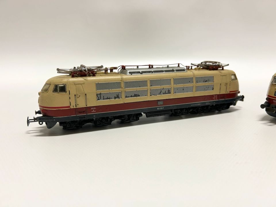 Märklin 2x 3054 Br 103 TEE E-Lok, H0, OVP in Singen