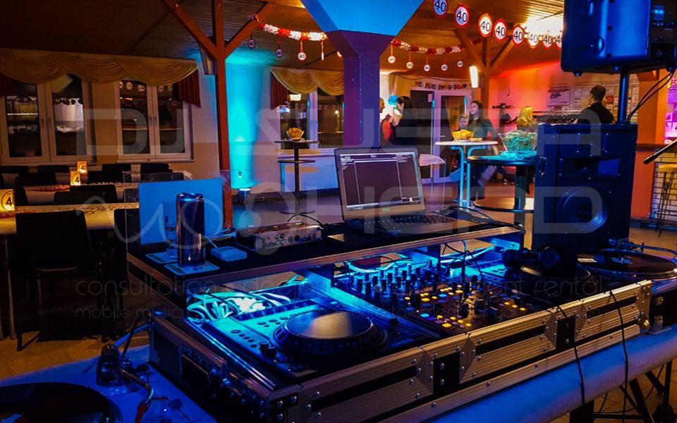 DJ Equipment für Hochzeit Geburtstag Feier Musikanlage PA mieten in Stolberg (Rhld)