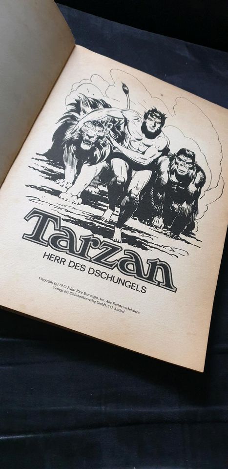 Edgar Rice Burrough Tarzan -Buch 2 in Wetter (Ruhr)