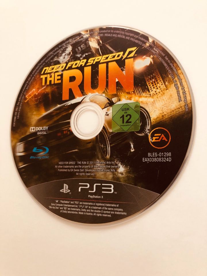 Need for Speed: The Run ps3 Spiel in Lochhausen