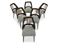 6er Satz Stühle restauriert vintage retro design Rockabilly Dining Chairs 1960 J-0624 Nordrhein-Westfalen - Lüdinghausen Vorschau