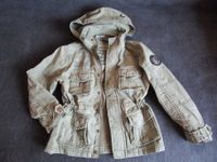 Jacke 116 Cargo khaki Pocopiano Baumwolle Kapuze TOP Rheinland-Pfalz - Maxdorf Vorschau