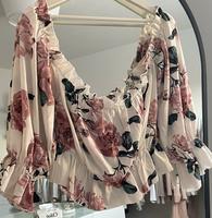 Bluse mit Blumenmuster Niedersachsen - Schortens Vorschau