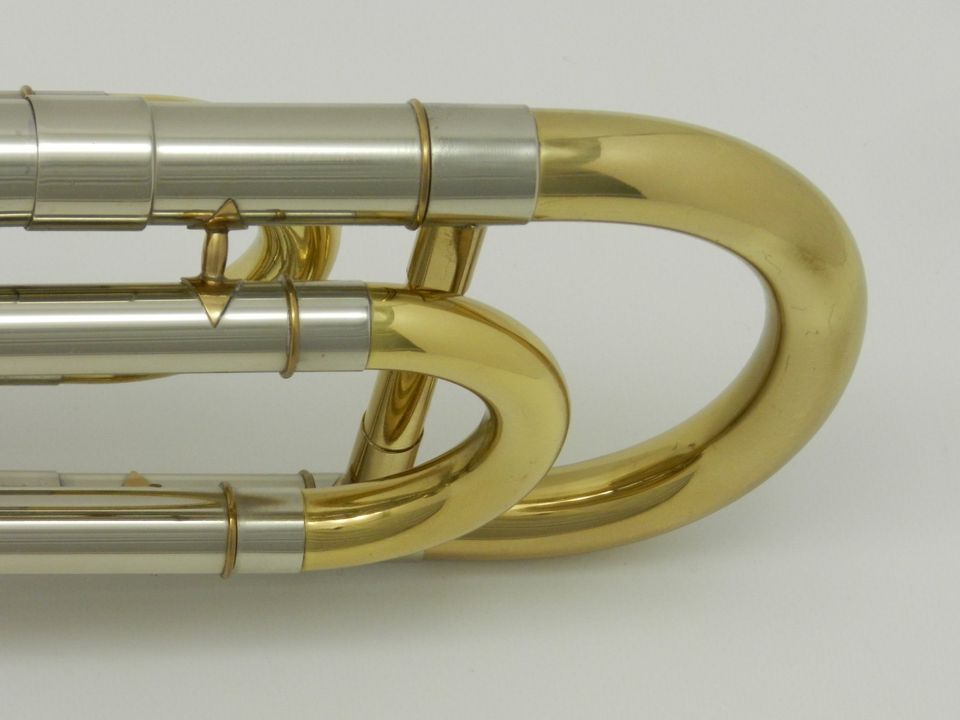 Trombone Posaune Bb/F Weril Koffer+Mundstück DR23-088 in Görlitz