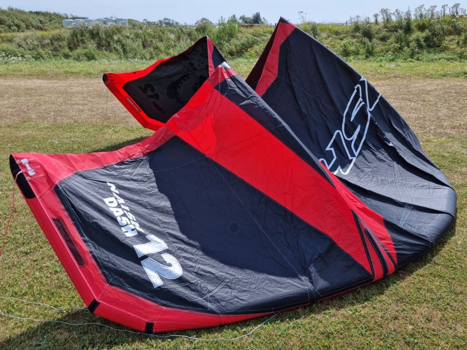Kite-Set Naish Dash limited Edition 9qm + 12qm in Westerland