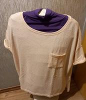 Schöner Kurzarm-Pulli in rose´ - Größe 42 Thüringen - Apolda Vorschau