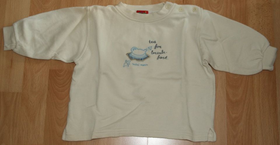 ORIGINAL - Weißes Sweat-Shirt - Größe 74 - Pullover - von MEXX in Limburgerhof
