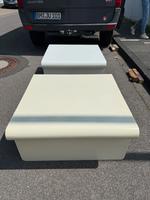 2er-Set Space Age Couchtische – Weiß & Beige – Retro Klassiker Nordrhein-Westfalen - Erftstadt Vorschau