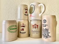 Bierkrüge Set 6x Sammler Krug Warsteiner - Wicküler - Erdinger Nordrhein-Westfalen - Erwitte Vorschau