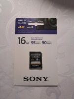 SD card 16GB 4K Sony Schleswig-Holstein - Glinde Vorschau