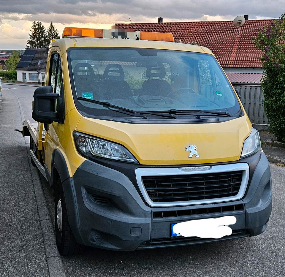 MIETEN Autotrailer XXL 8,10 m x 2,20 m AUCH MIT SPRINTER / TRANSPORTER / IVECO DAILY in Fremdingen