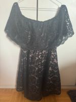 Schickes/Festliches Kleid Schwarz-Rosa(Gr. L 40)(etwas dehnbar) Nordrhein-Westfalen - Rheinbach Vorschau