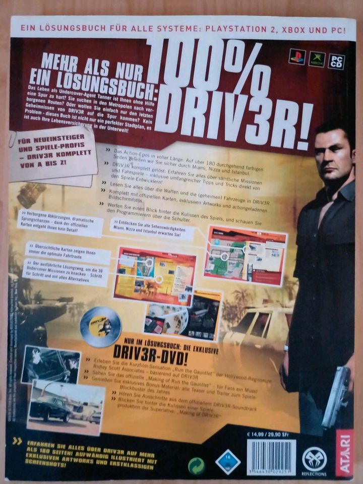 Driver 3 Driv3er Lösungsbuch PC,PS2,XBOX in Rösrath