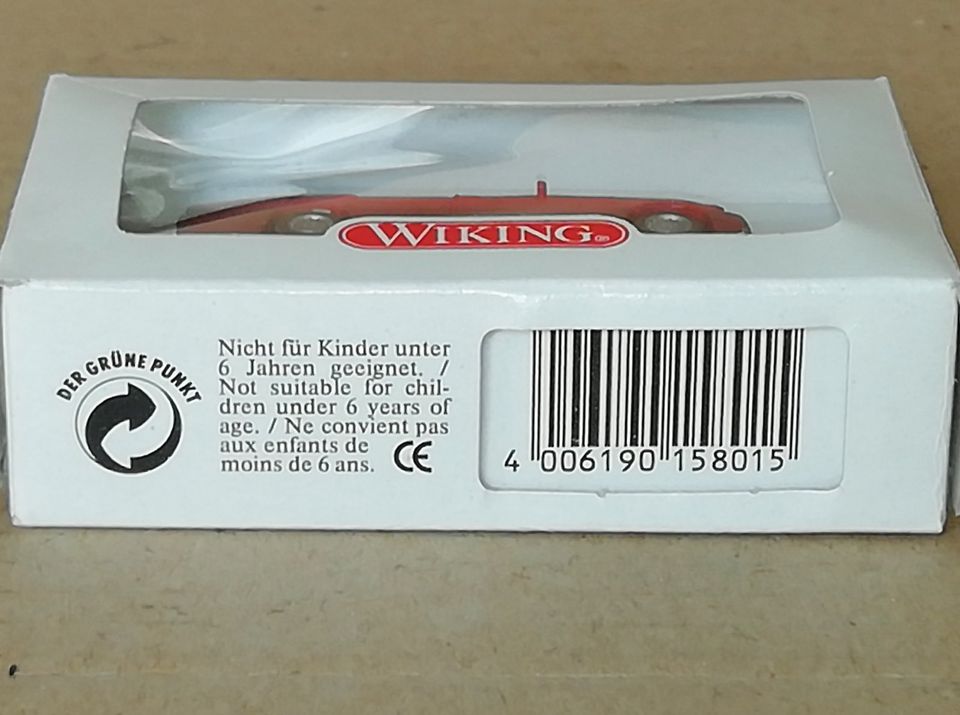 Wiking(15901) MB 500 SEL W140 in rot + in original Verpackung in Wiefelstede