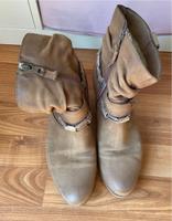 Mjus lederStiefel 39 4 cm Absatz Markenstiefel Kreis Pinneberg - Schenefeld Vorschau