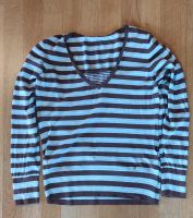 Damen Esprit Sommerstrick Pullover braun-hellblau-weiß, Gr 42 Stuttgart - Stuttgart-Ost Vorschau