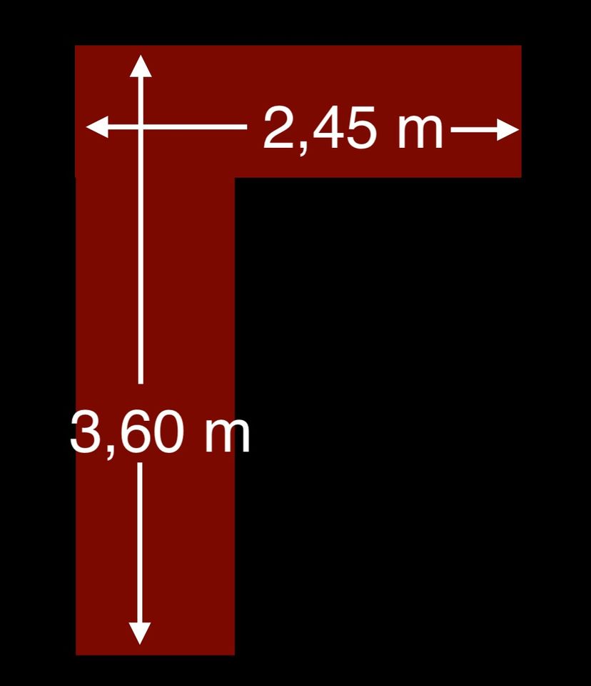 Ecksofa 3,6x2,45 m in Ingolstadt