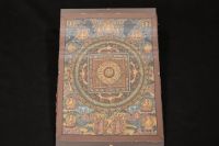 Tibetische Seiden Malerei Meditation Kunst Stoff Thangka Bayern - Karlstadt Vorschau