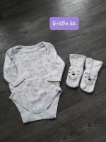 Babybekleidung, Set Body und Söckchen Größe 62 Disney Winnie pooh Niedersachsen - Lunestedt Vorschau