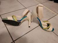 High heel Pumps von H&M conscious collection weiß grün 40 Nordrhein-Westfalen - Lohmar Vorschau