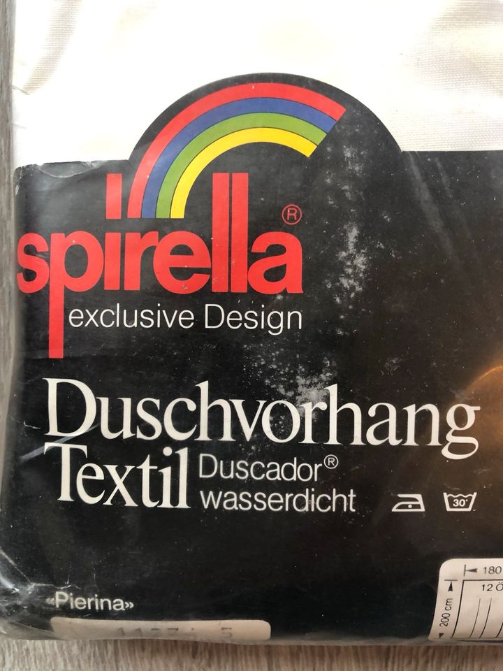 NEU! Spirella Duschvorhang, 1,80x 2m mit 12 Ösen in München