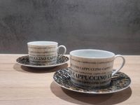 Flirt Cappuccino Tassen mit Unterteller, 2 x Cappuccino Tassen Nordrhein-Westfalen - Pulheim Vorschau