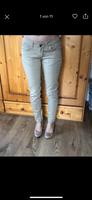 Low Waist Beige Sommer Jeans-Stoffhose Gr.36 camel Hessen - Stadtallendorf Vorschau