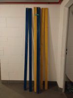 Dualaktiverung Holzlatten blau und gelb 12 Stück Nordrhein-Westfalen - Menden Vorschau