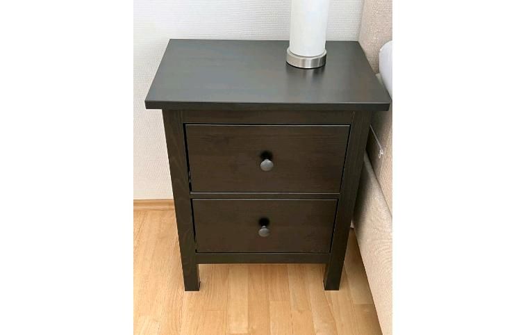 wNEU* IKEA Nachttisch HEMNES Nachtkästchen Kommode schwarz braun in Hessen  - Bensheim | eBay Kleinanzeigen ist jetzt Kleinanzeigen