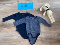 H&M 2-er Set Bodies Marineblau Blau gestreift Gr. 56 Eimsbüttel - Hamburg Lokstedt Vorschau