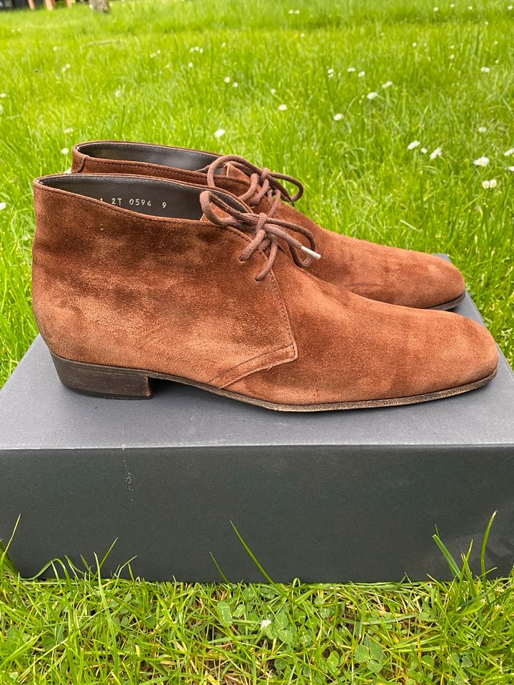Prada Stiefeletten Schuhe Gr. 43 Stiefel Np. 769,- € in Neukirchen-Vluyn