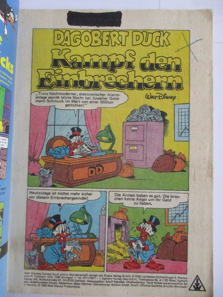 Donald Duck + Lupo - 7 Hefte - Comic - Gebraucht - Konvolut in Bad Segeberg